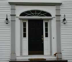 Doors have a high rate of wood rot due to backsplash from the landing immediately below so make sure you understand how to find & repair rotted wood door bottom