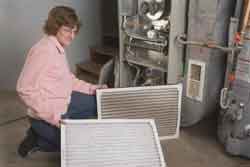 You may have a boiler or furnace and one way to tell is only furnaces use filters which need to be changed