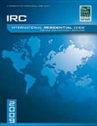 The International Residential Code combines all regulations for construction of one and two family homes