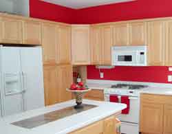 kitchen design includes layout, finishes and color