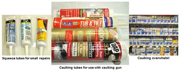 #1 caulking home repair challenge is buying the right caulk