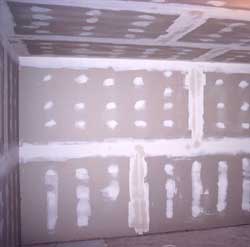 drywall repair requires experience with mudding