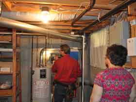 home inspection checklist includes hot water heater