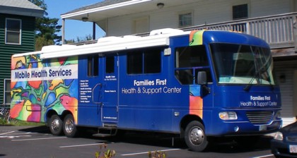 big blue bus needs donations for a new bus