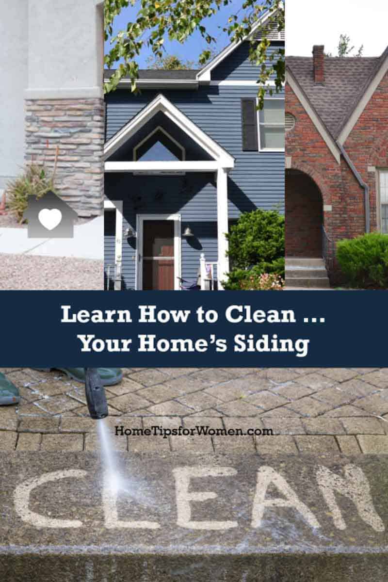 regardless of your siding type, you want to learn how to clean siding to keep your home looking fresh & beautiful