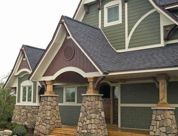 fiber cement is a low maintenance siding material