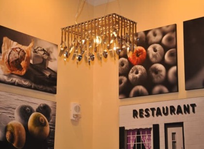 great decorating ideas can reuse things you own like this silverware light fixture