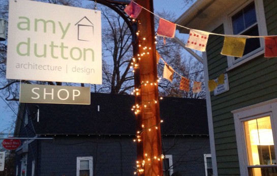 like many small businesses in New England, Amy Dutton Home blends local artists & global brands