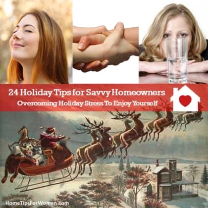 get tips to reduce holiday stress & have a great time