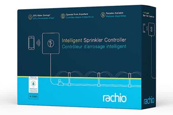 saving water is easy with this Rachio iro irrigation system