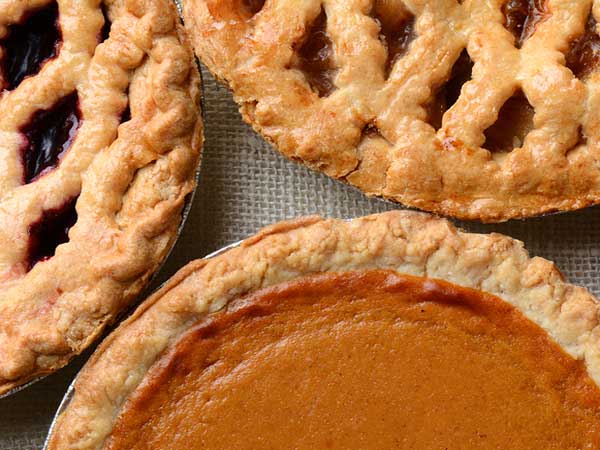 friendsgiving meals should include lots of different desserts