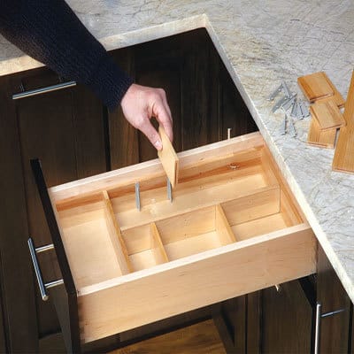 the best kitchen cabinet organizers let you customize them to fit what you own