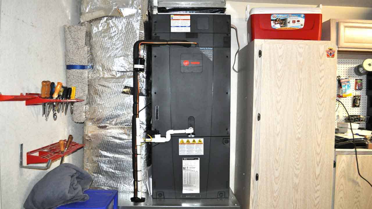 You see one box installing a central air conditioner involves many parts