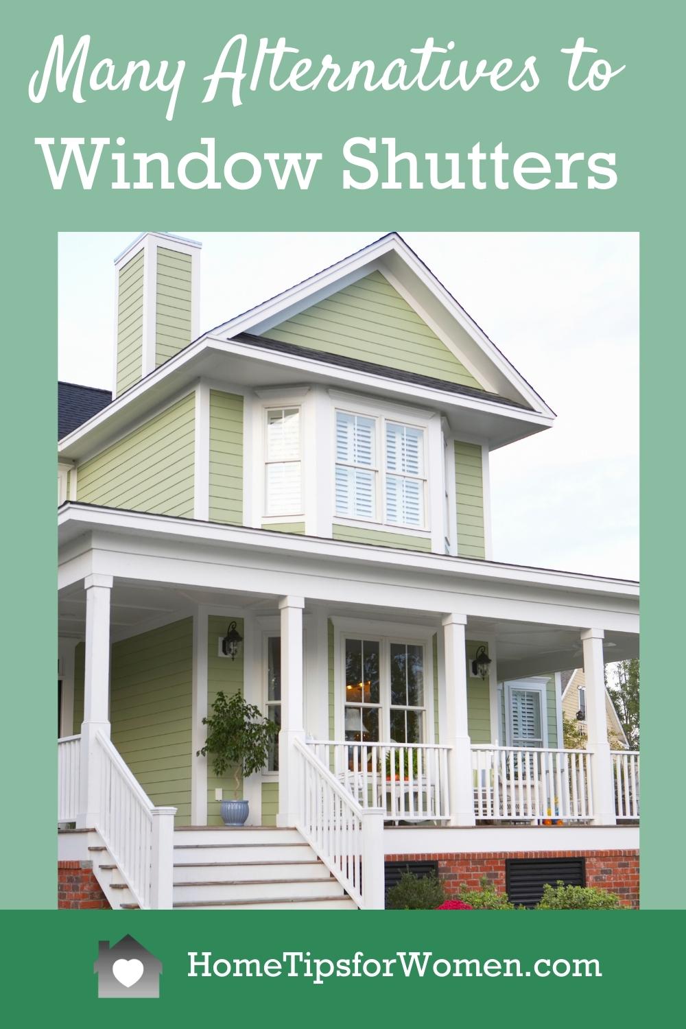 Creative Alternatives to Window Shutters Home Tips for Women