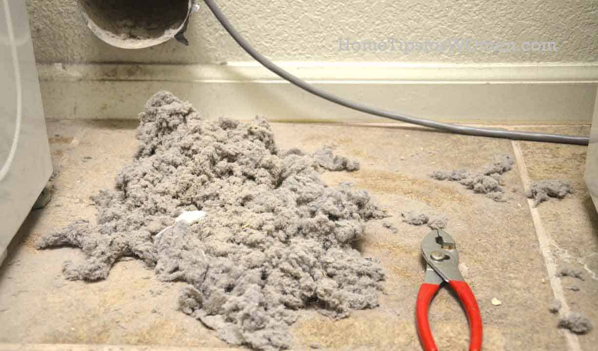 dryer lint is very dangerous as it can clog your vent & cause a fire, which is why you need to learn how to clean a dryer vent