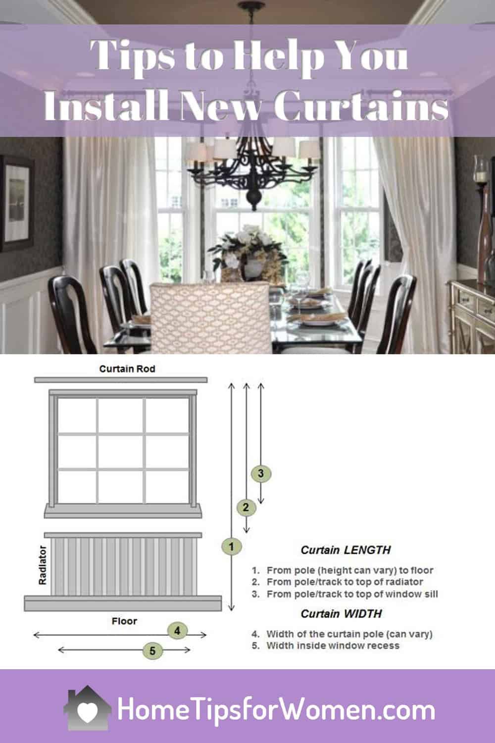 Installing Curtains: Where Do I Hang Them? - Home Tips for Women