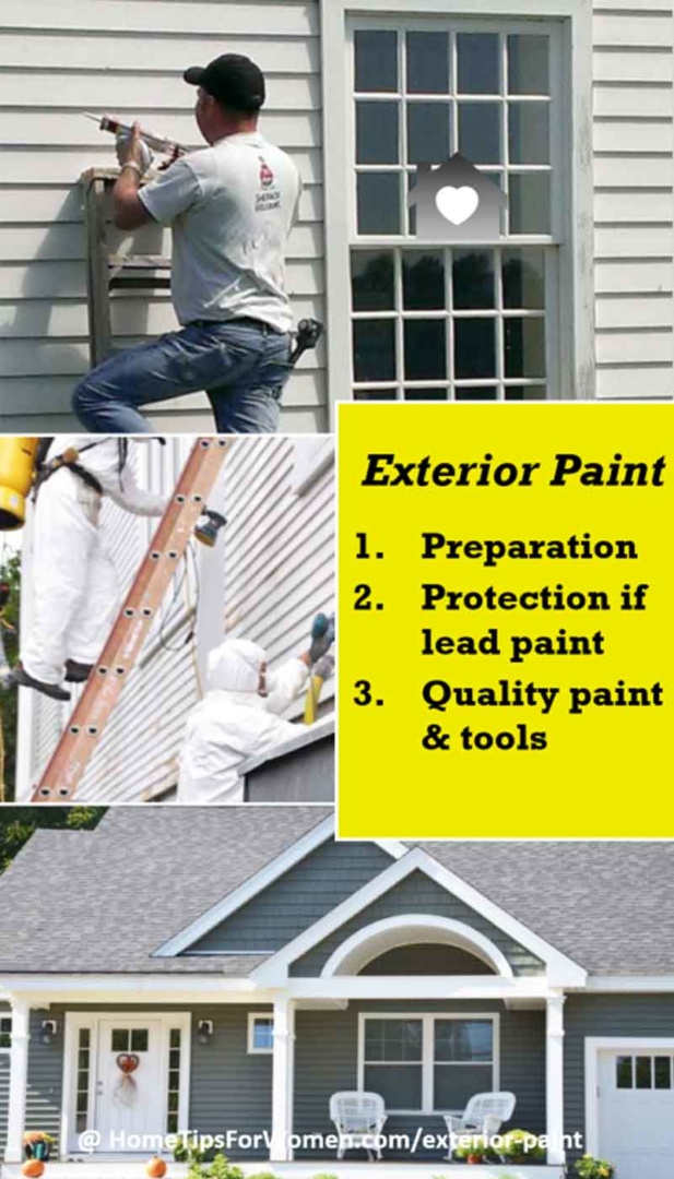 Exterior Paint a Great Home Improvement Idea Home Tips for Women