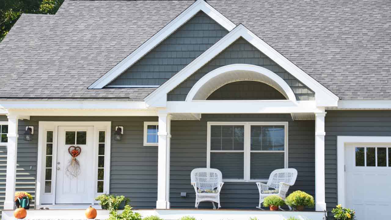 a new coat of exterior paint will enhance your home's curb appeal