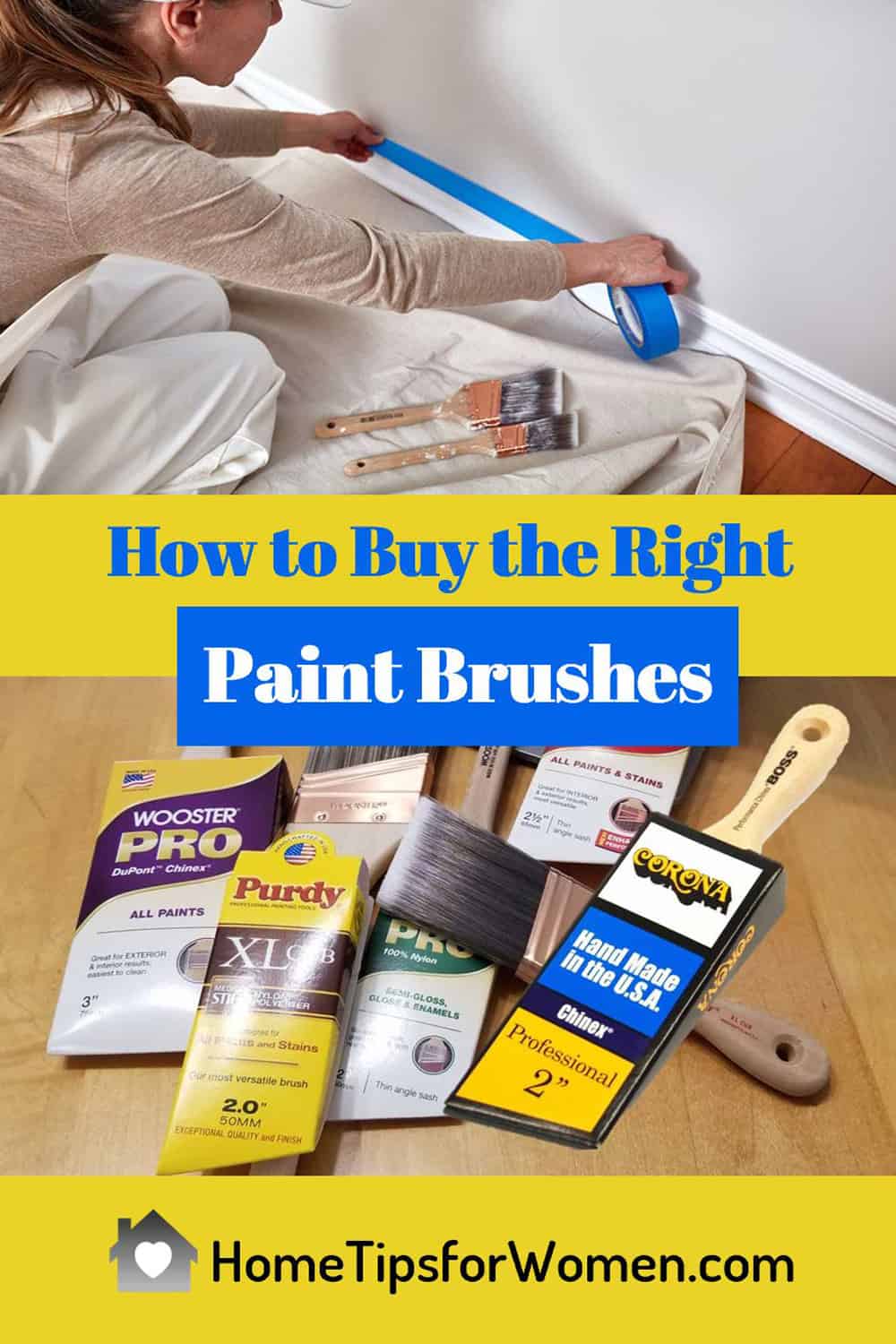 Which Paint Brushes Does a Homeowner Need? Home Tips for Women