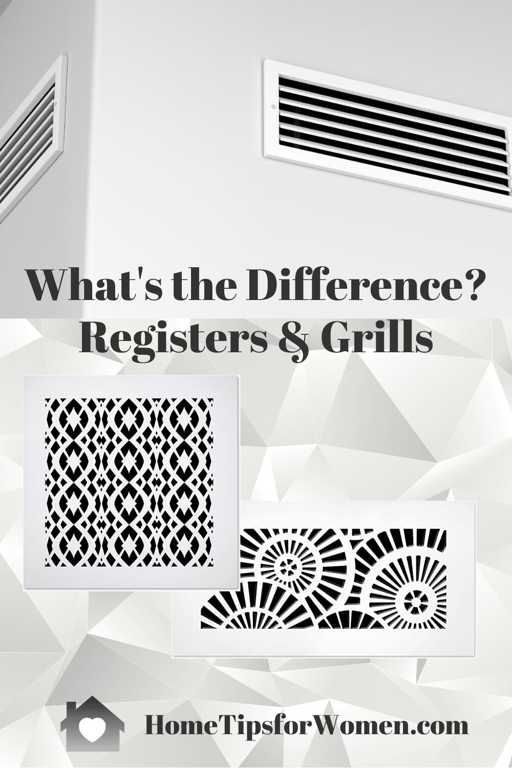 Difference Between HVAC Registers and Grilles Home Tips for Women