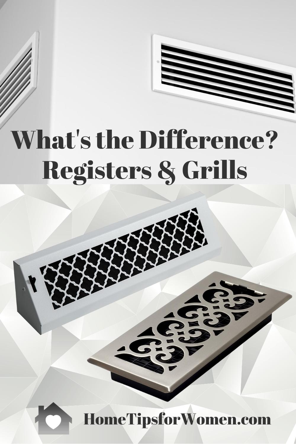 Difference Between HVAC Registers and Grilles Home Tips for Women