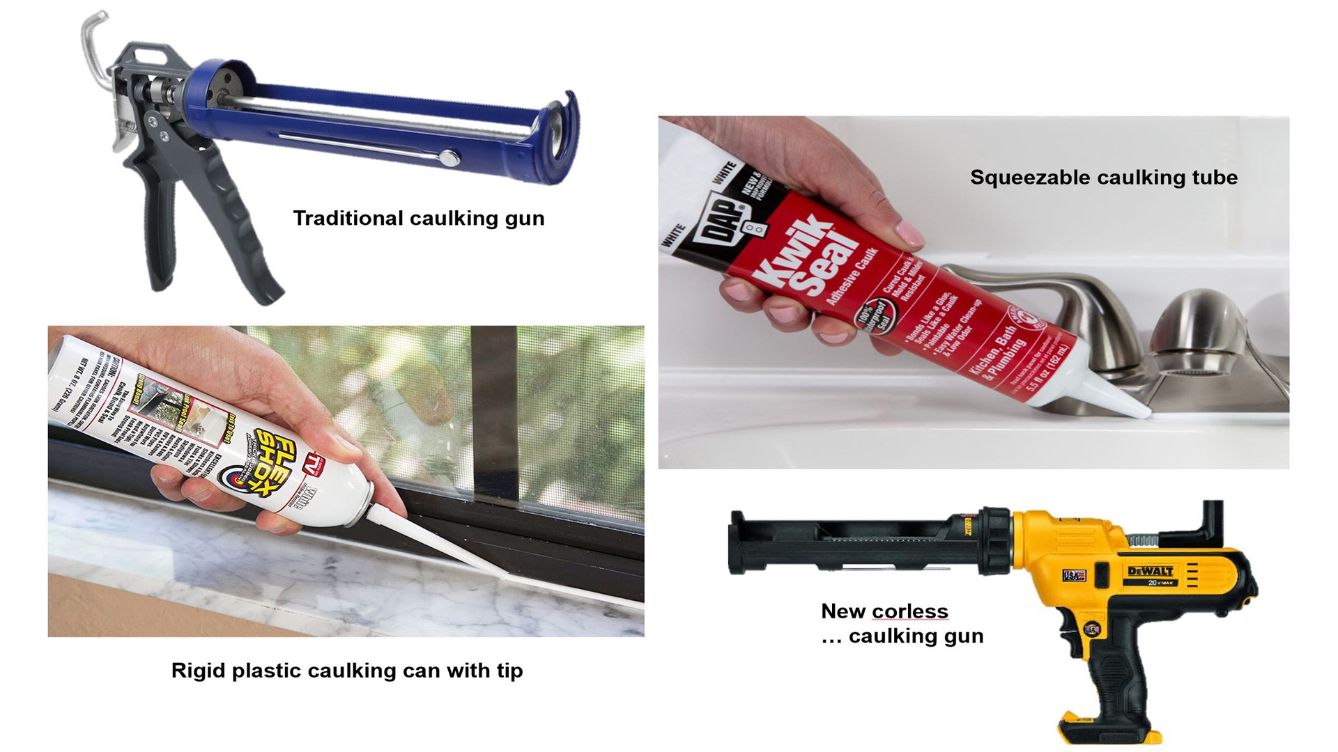 Caulking Tools, Tips & Tricks Home Tips for Women