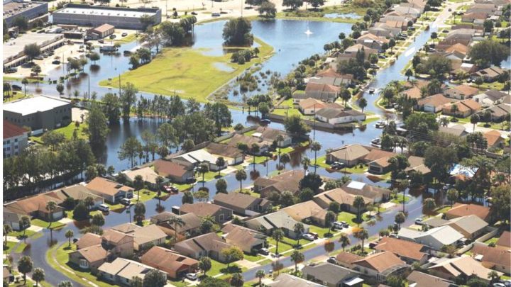 Kissimmee, the city next to my town did have extensive flooding (Ricardo Ramirez Buxeda/ Orlando Sentinel) ...