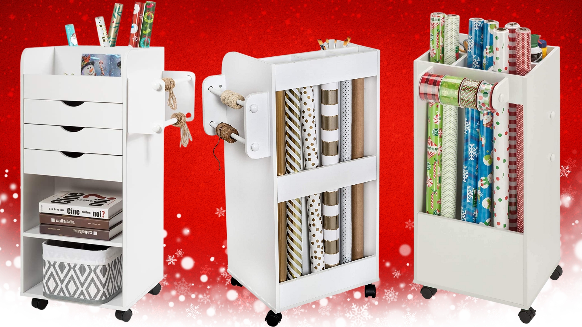 Make Gift Wrapping Fun with a Great Wrapping Paper Organizer Home